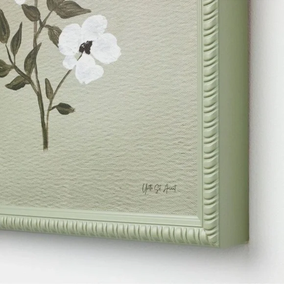 NWT (Set of 3) 12"x16" Flower Framed Arts - Threshold designed with Studio McGee - Picture 3 of 4